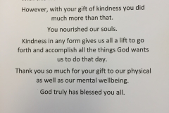 Wakefield Elem Thank You from Staff for Feb 2018 Teacher Appreciation
