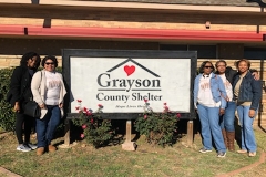 NHBW Members December 2017 at Grayson County Shelter
